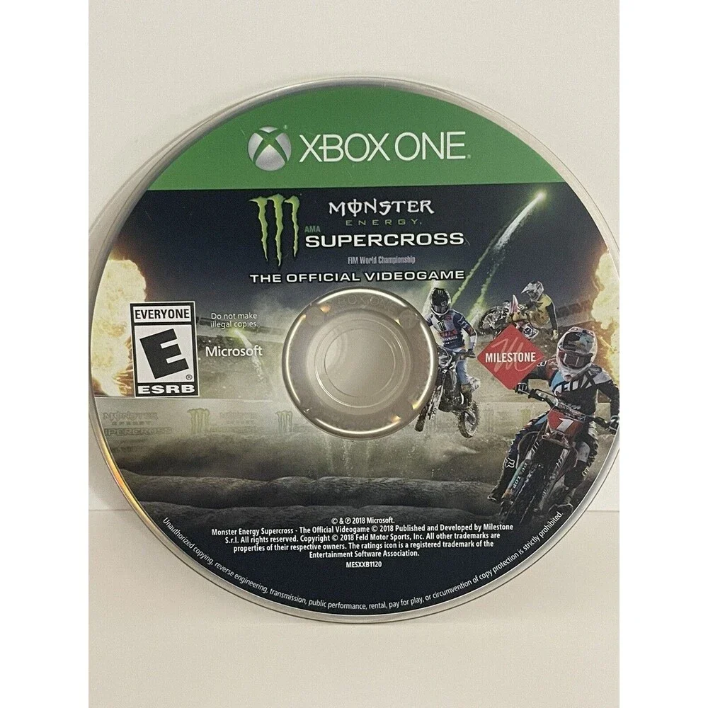 Monster Energy Supercross the official video game (Xbox one)